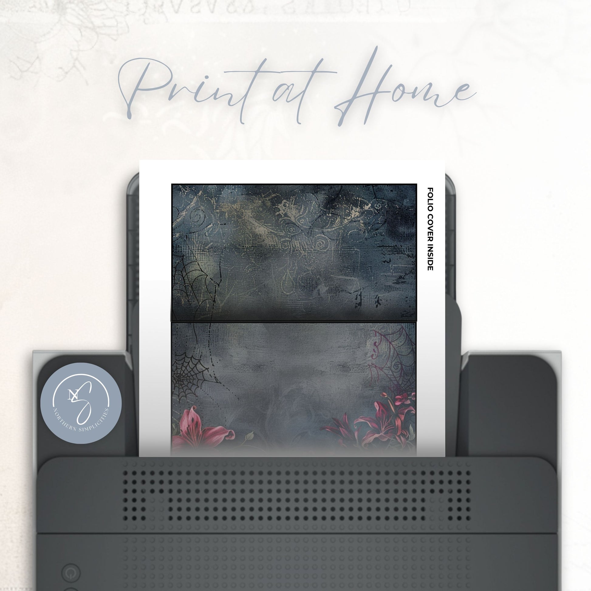 Haunted Blooms Folio Kit
