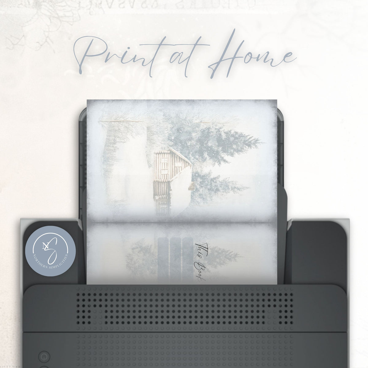 Frosted Elegance Junk Planner