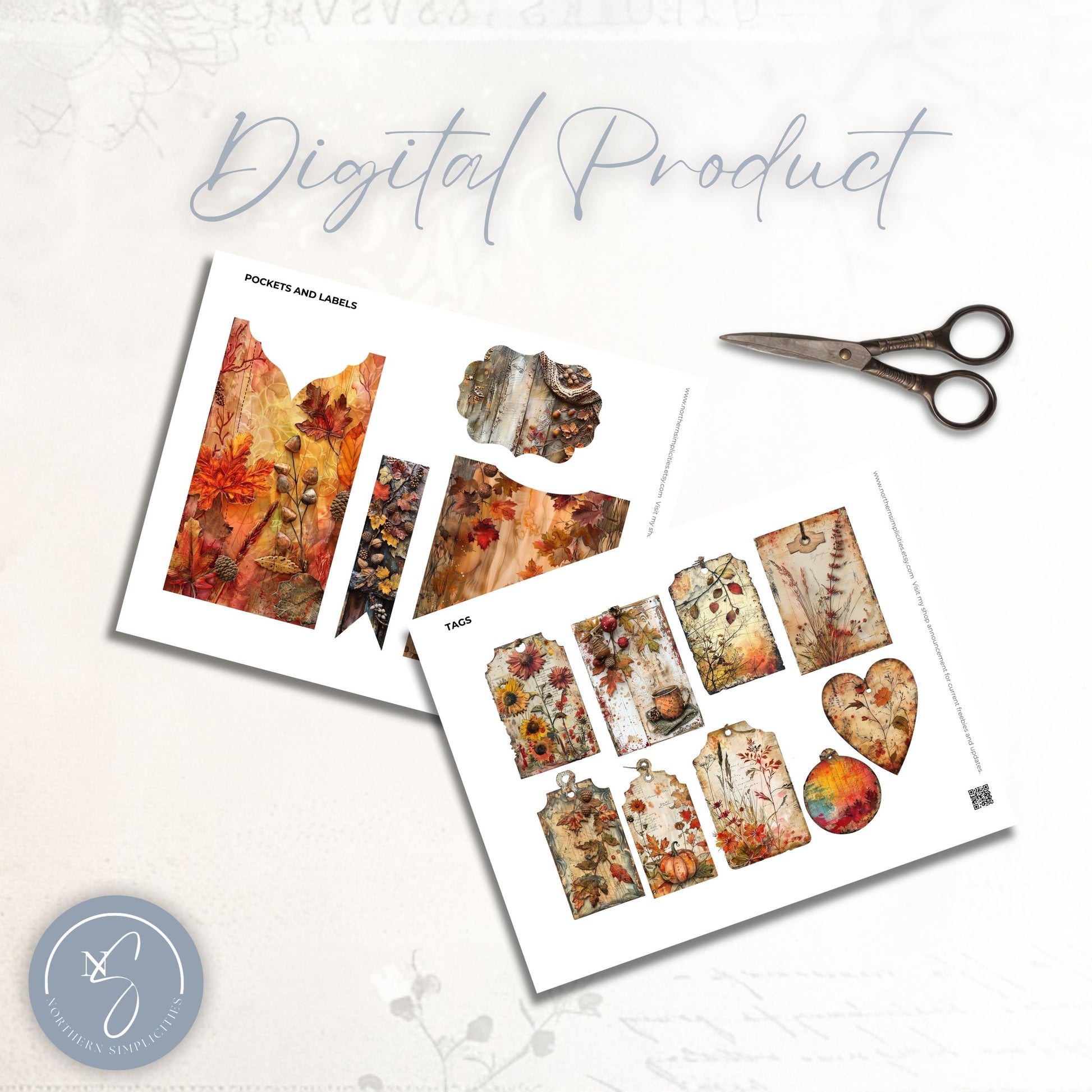 Autumn Whimsy Ephemera Kit