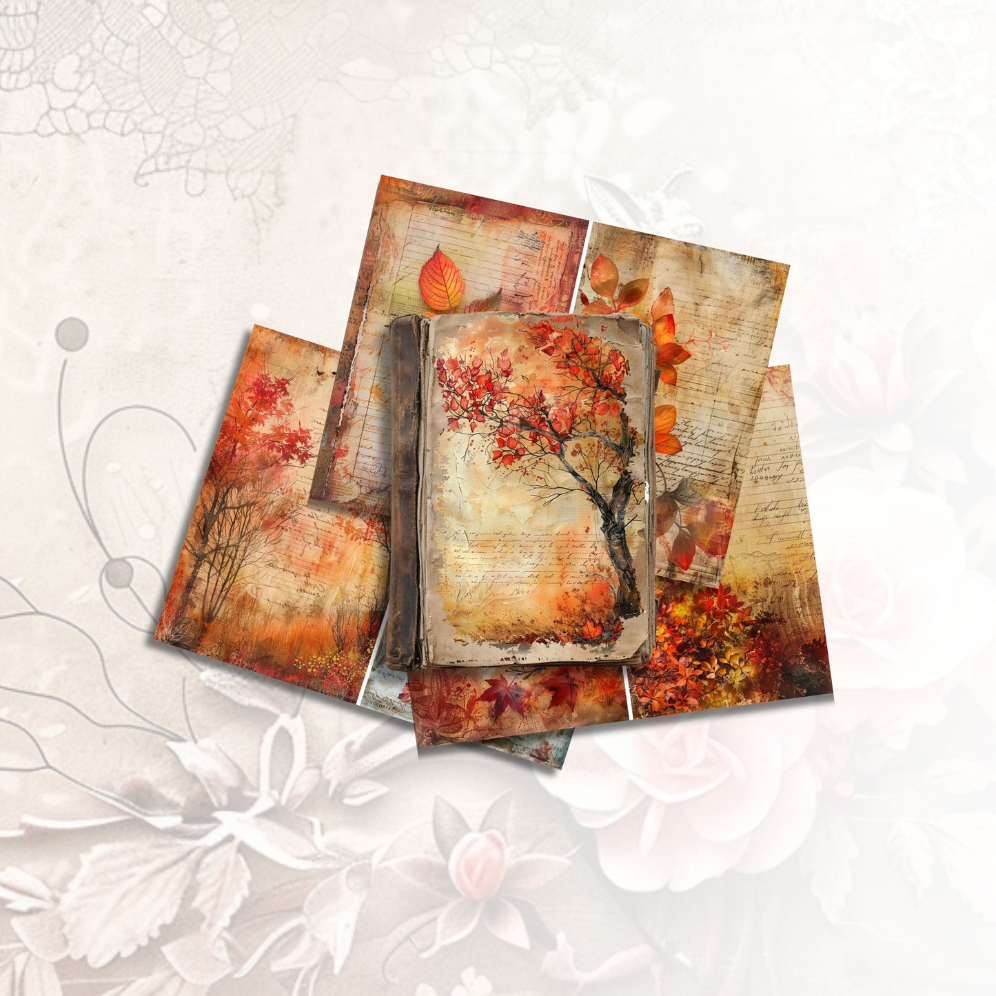 Autumn Whimsy Journal Papers