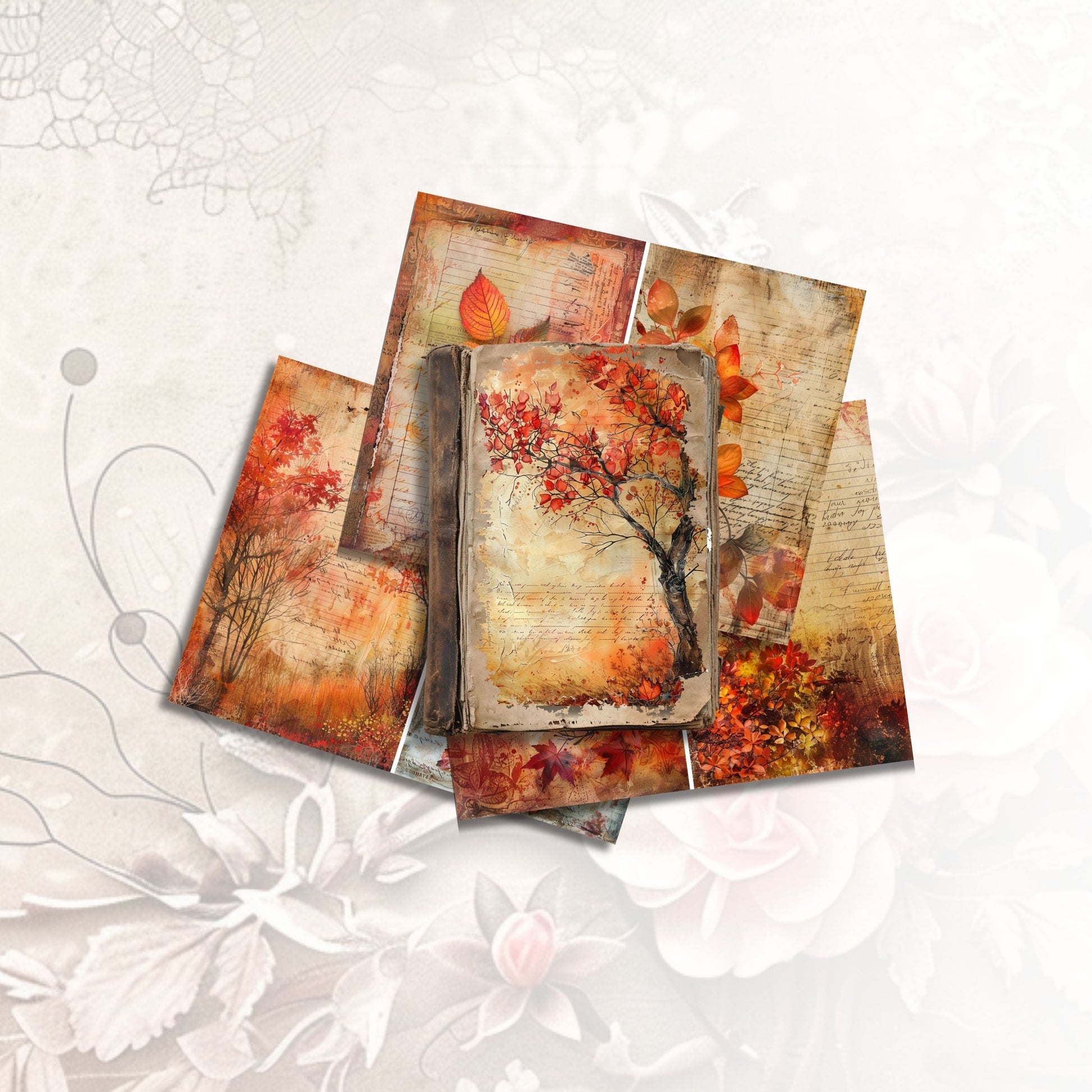 Autumn Whimsy Journal Papers