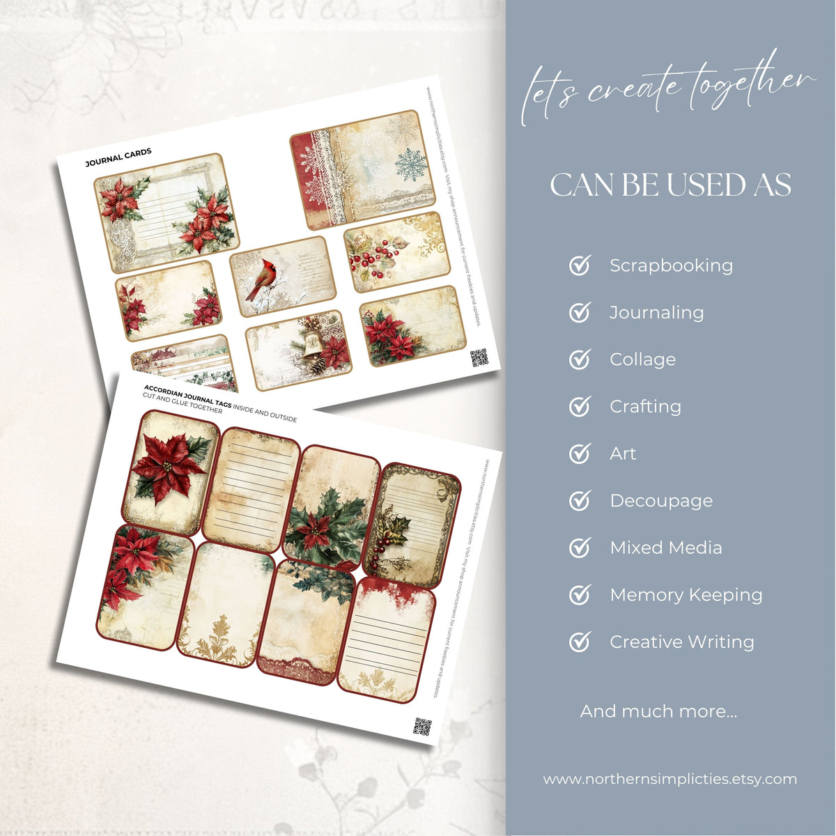 Poinsettia Perfection Cards & Envelopes
