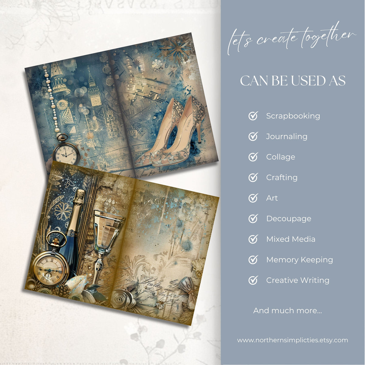 Midnight Affair Journal Pages