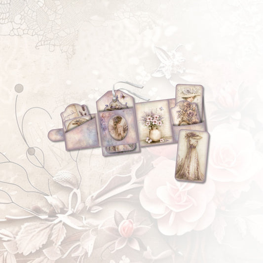 Lavender Enchantment Loaded Tag Folio Kit