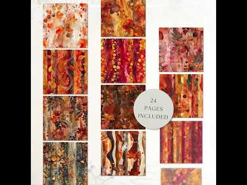 Autumn Whimsy Seamless Papers product preview