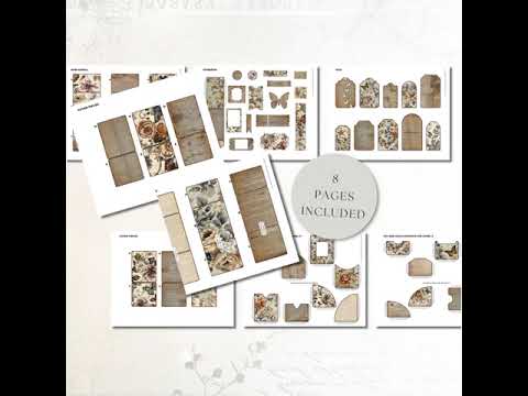 Fluttering Garden Hidden Paperclips product preview