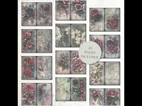 Haunted Blooms Junk Planner product preview