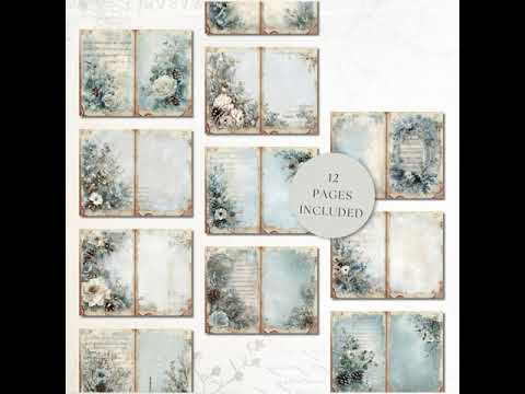 Winter Melodies Journal Pages product preview