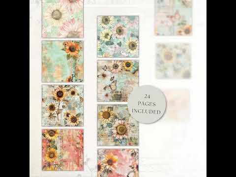 Sunflower Bliss Seamless Papers product preview