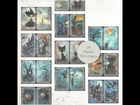 Spooky Reflections Junk Planner product preview