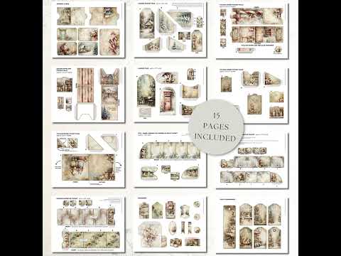 North Pole Ephemera product preview