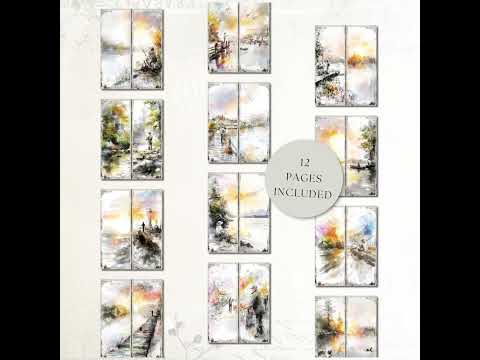 Fish Stories Tall Journal Pages product preview