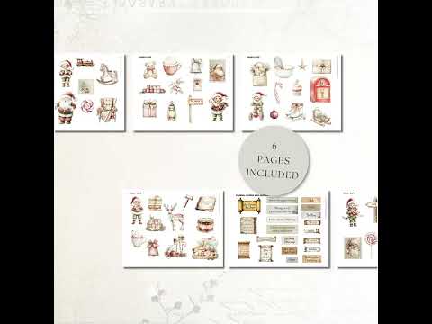 North Pole Fussy Cuts product preview