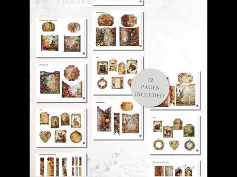 Enchanted Woodland Ephemera product preview