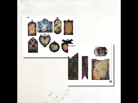 Haunted Blooms Ephemera product preview