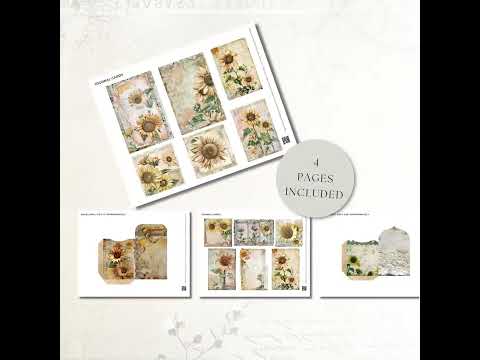 Sunflower Bliss Journal Cards & Envelopes product preview