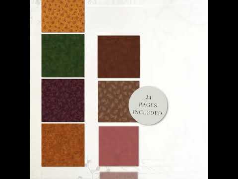 Autumn Threads Seamless Papers product preview