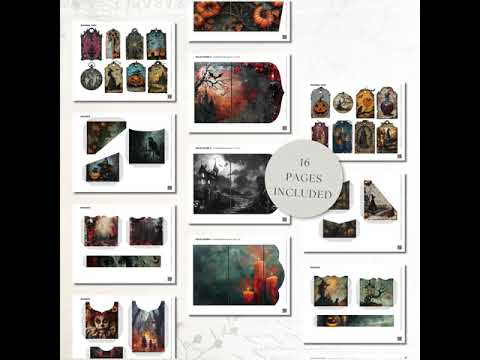 Haunted Hollow Folio Kit product preview